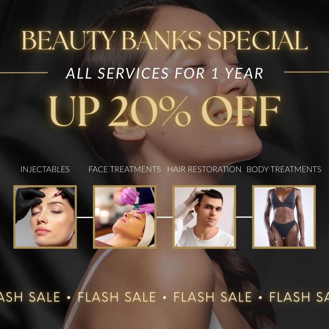 Beauty Bank FLASH SALE | + Up to 20% In ALL SERVICES!