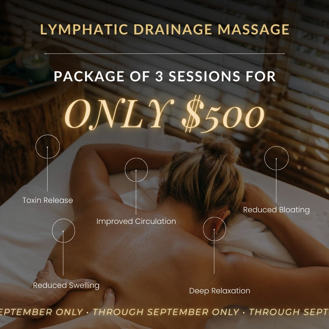 Lymphatic Drainage | Package of 3 + 3 Complimentary Z-Wave Treatments