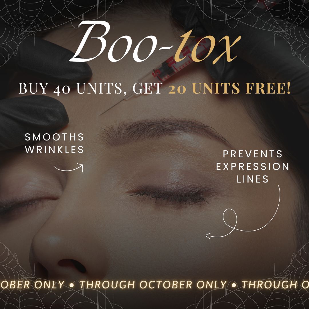 BOGO Boo-tox | Buy 50 Units, Get 20 Units FREE!