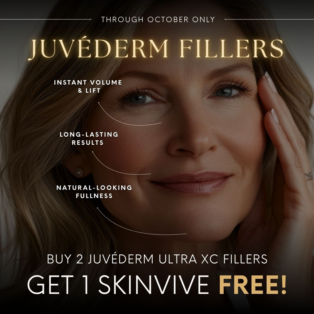 BOGO Juvederm Fillers | Buy 2 Juvederm Ultra XC Fillers, Get 1 Skinvive Filler FREE