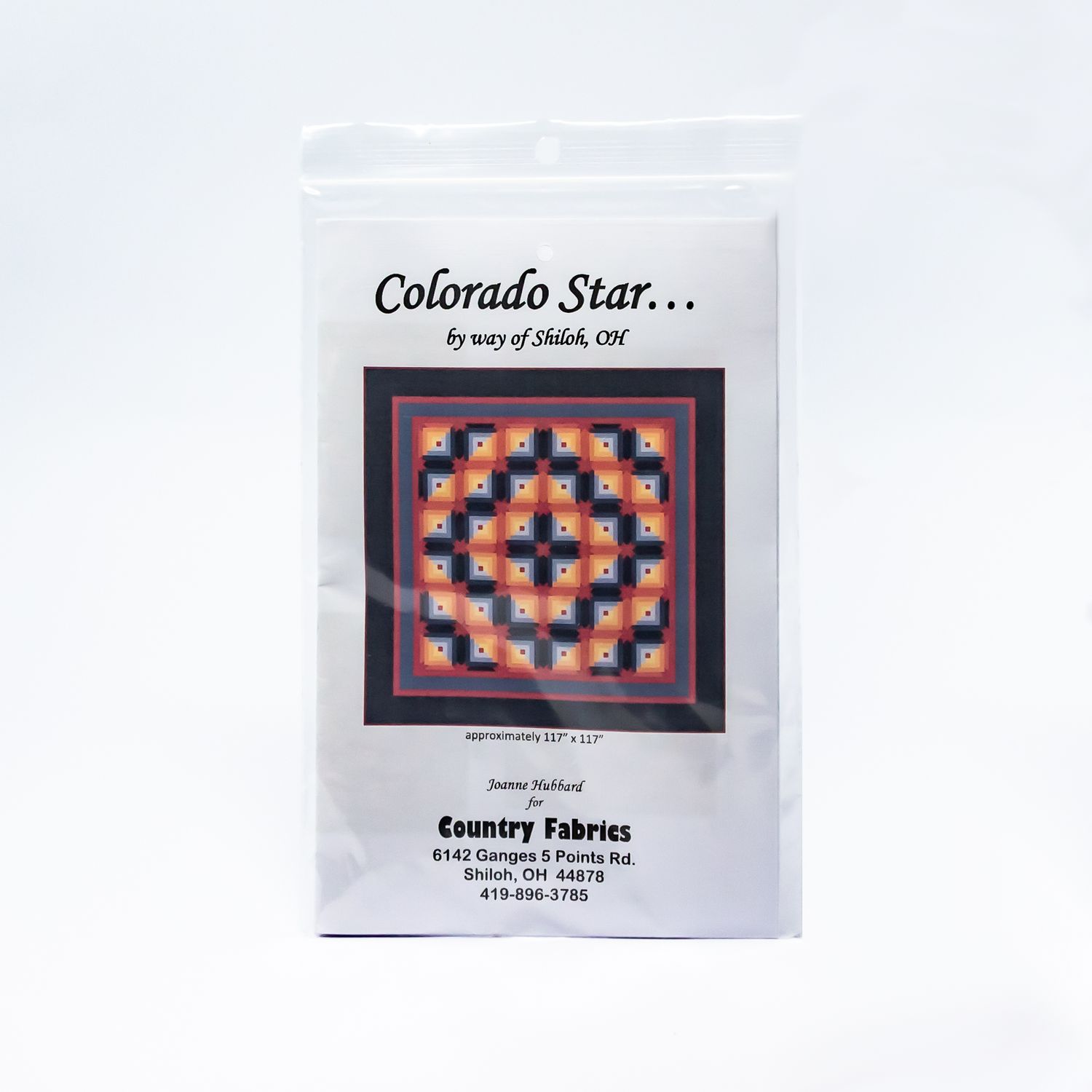 Colorado Star Quilt Pattern – By Way of Shiloh, OH