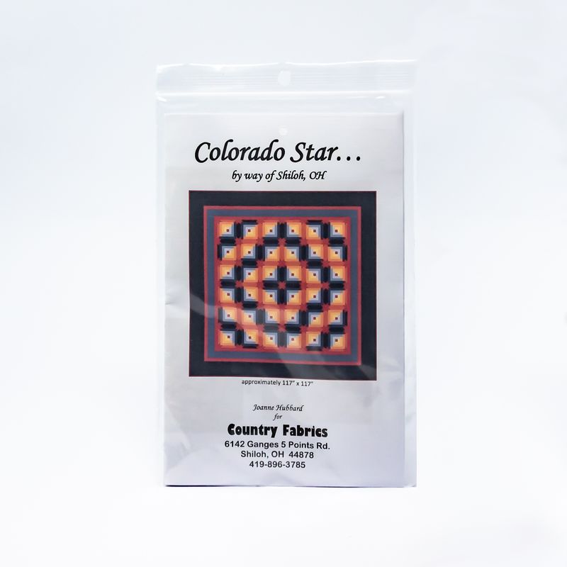 Colorado Star Quilt Pattern – By Way of Shiloh, OH