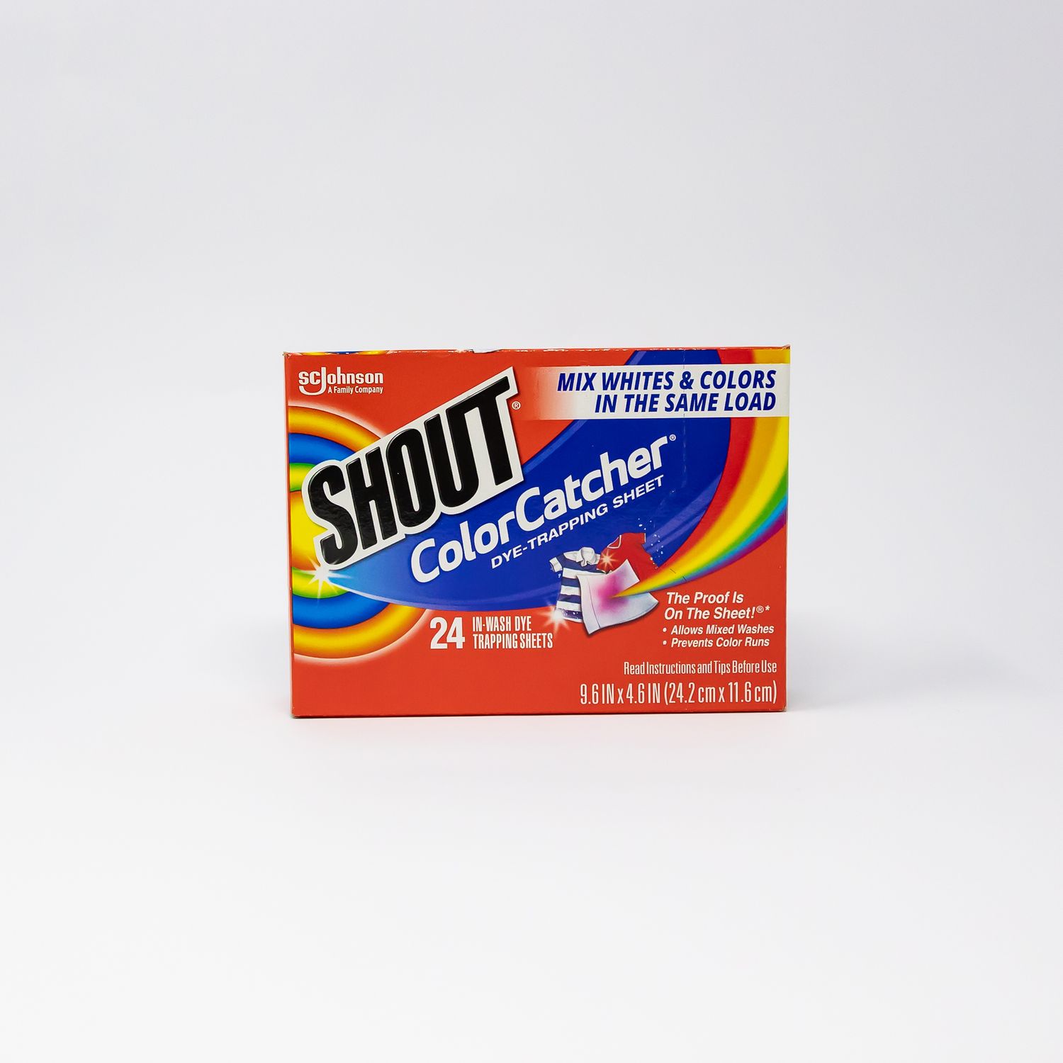 Shout Color Catcher – Dye-Trapping Laundry Sheets (24 Count)