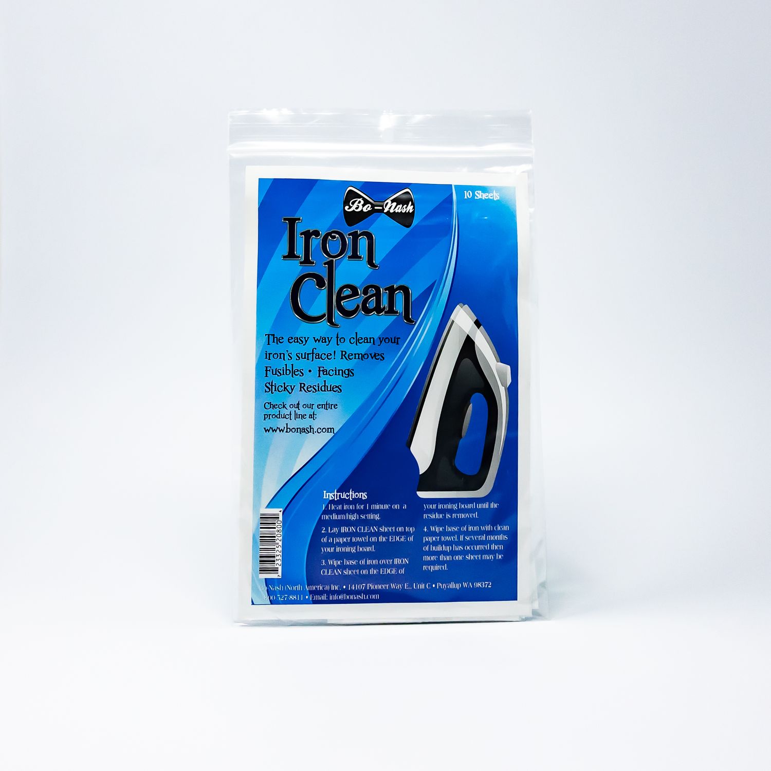 Bo-Nash Iron Clean Sheets