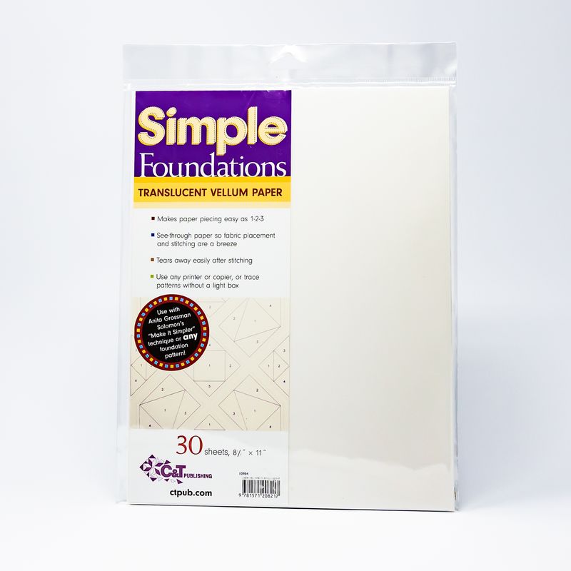 Simple Foundations Translucent Vellum Paper