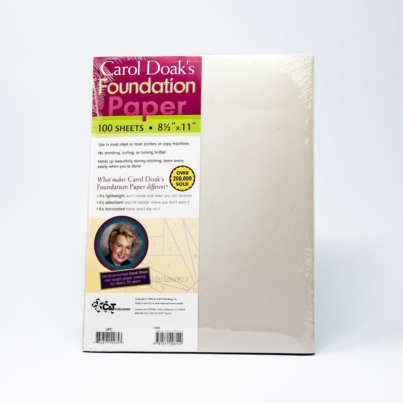 Carol Doak's Foundation Paper