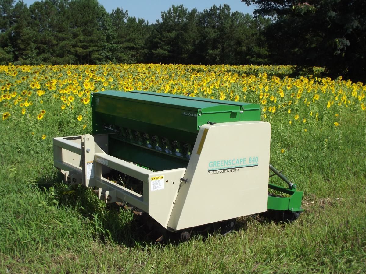 Greenscape 84" Base Unit w/ 1 Large Grass Seed Box + 1 Precision Legume Seed Box*preorder available