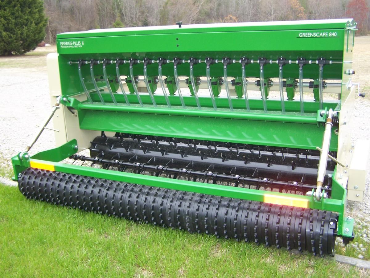 600-2 Greenscape 60" Base Unit w/ 1 Large Grass Seed Box + 1 Precision Legume Seed Box