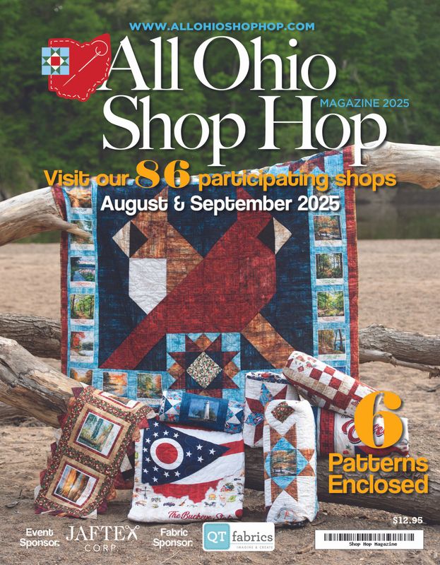 passport with magazine-All Ohio Shop Hop