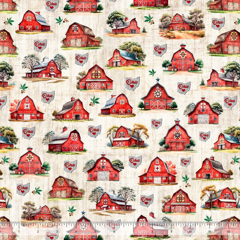 Minky - Ohio Barns