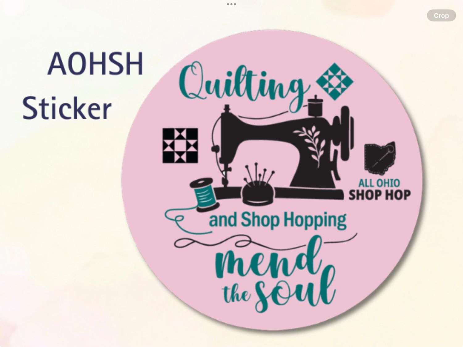All Ohio Shophop Sticker