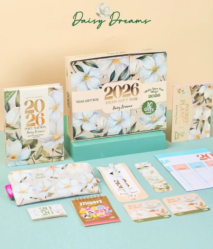 Daisy Dreams - '2026' Year Planner gift set