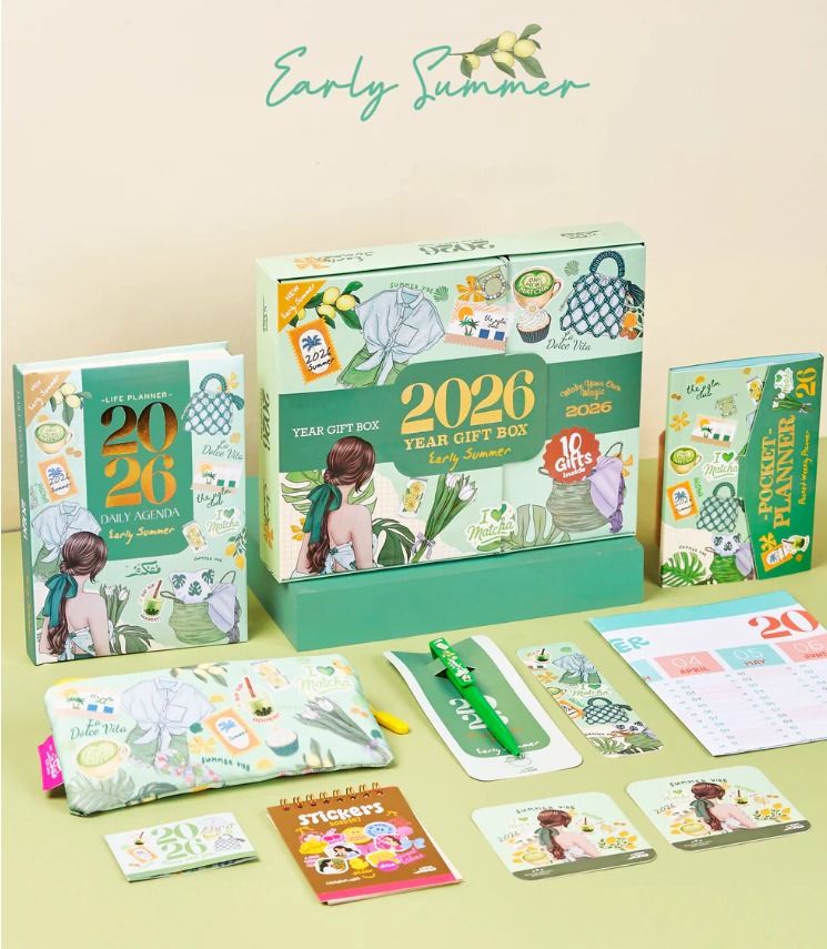 Early Summer - '2026' Year Planner gift set