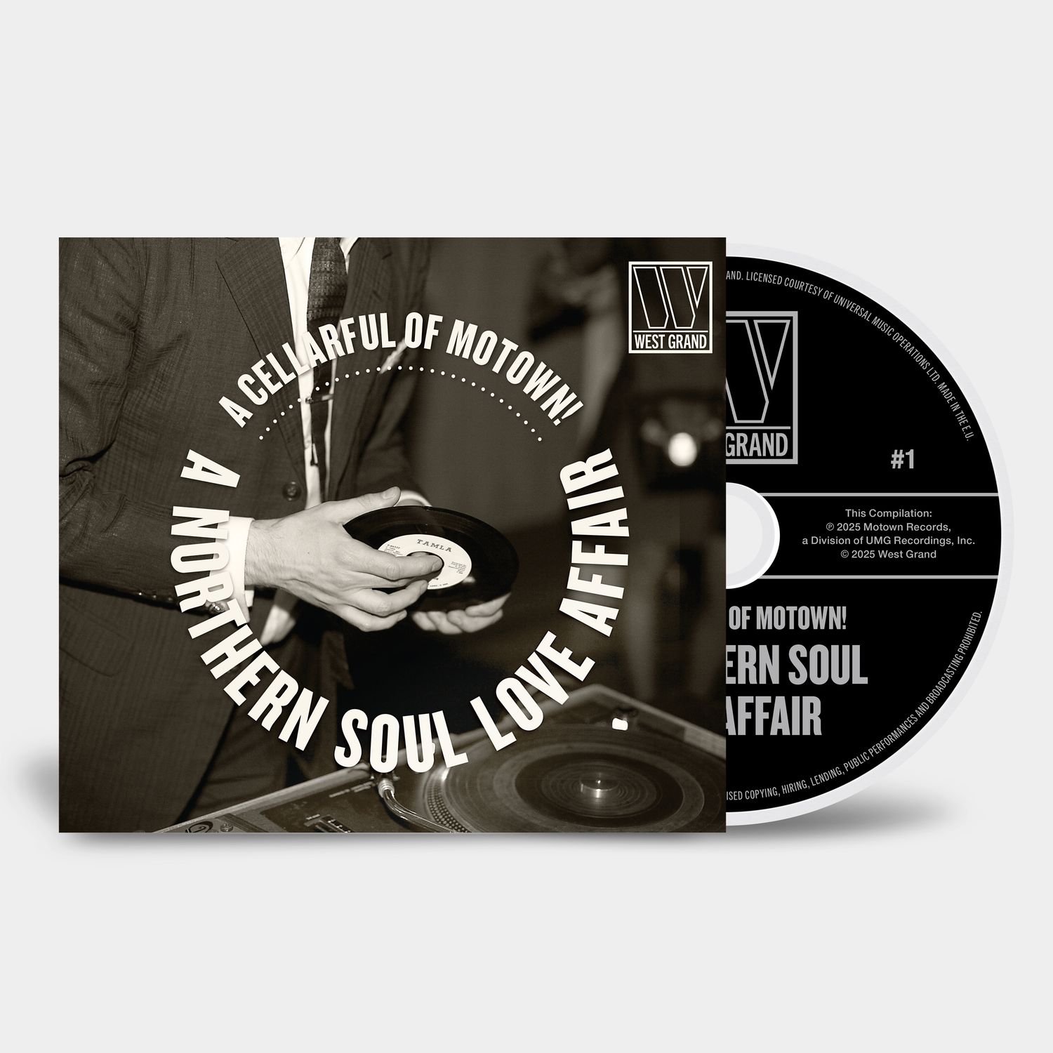 A CELLARFUL OF MOTOWN | A NORTHERN SOUL LOVE AFFAIR (CD)