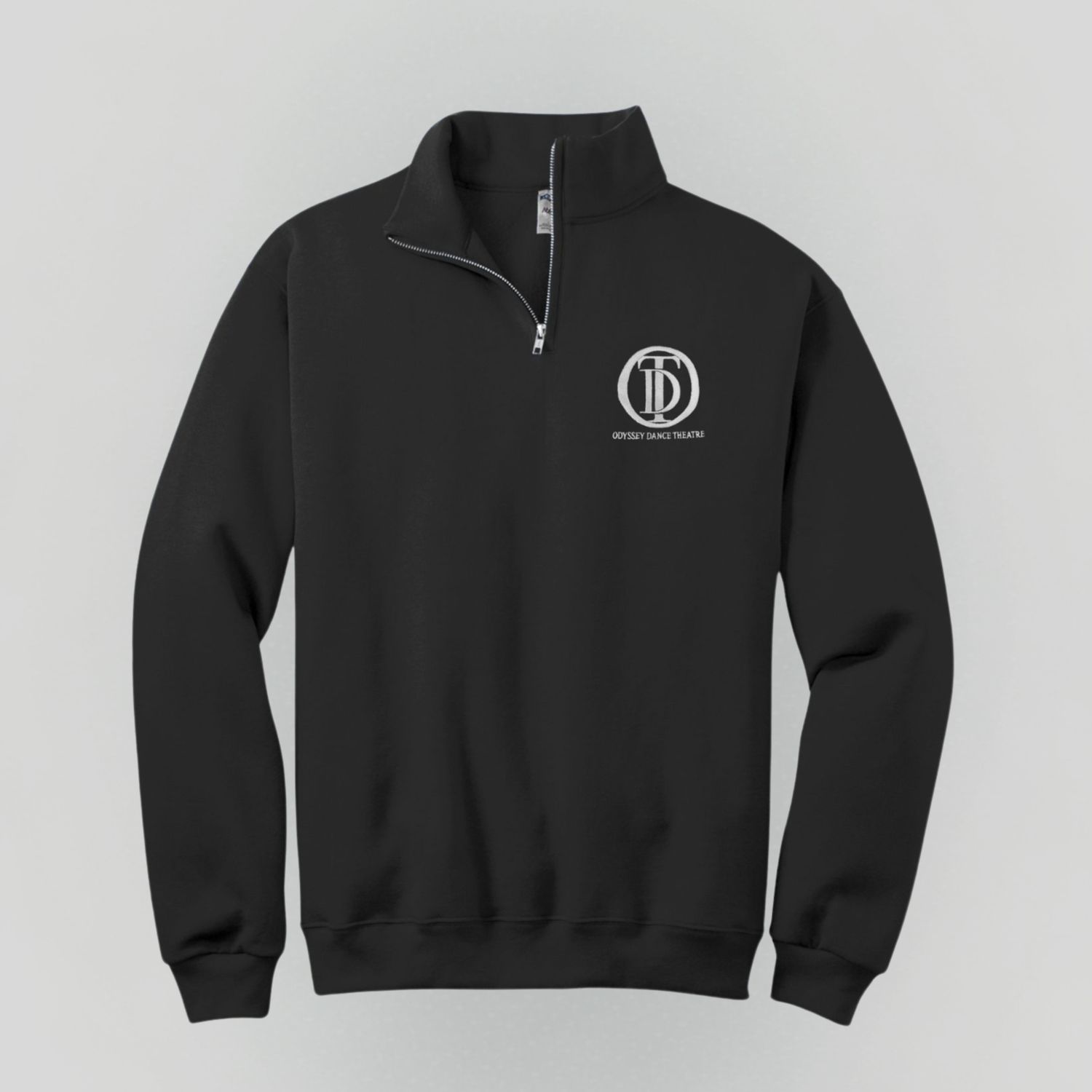 Embroidered Quarter-Zip