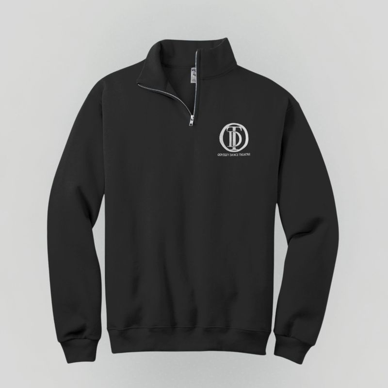Embroidered Quarter-Zip