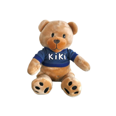 Beer Kiki (standaard met blauw Kiki shirt)