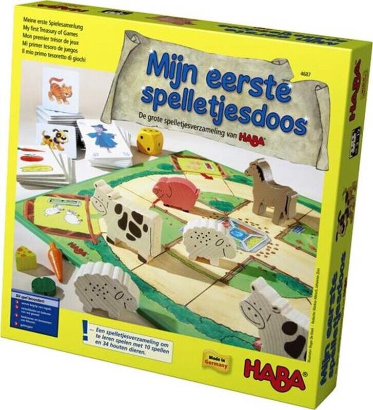 HABA Mijn eerste spelletjesdoos