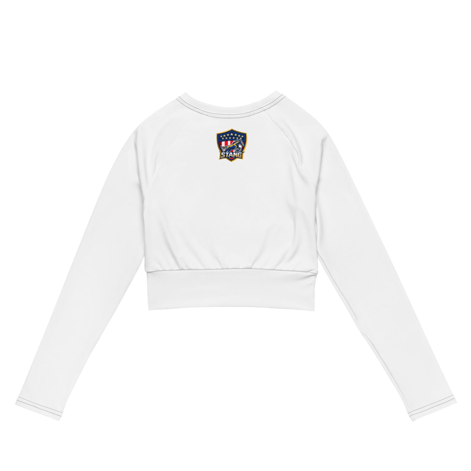 STANG LONG-SLEEVE CROP TOP