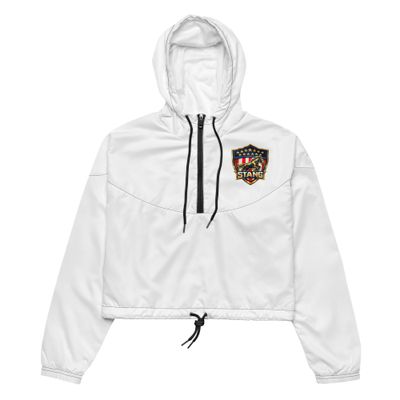 STANG WOMEN'S CROPPED WINDBREAKER 