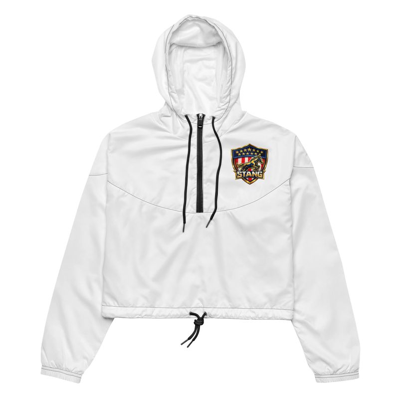 STANG WOMEN'S CROPPED WINDBREAKER 