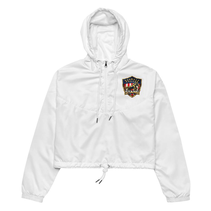 STANG WOMEN'S CROPPED WINDBREAKER 