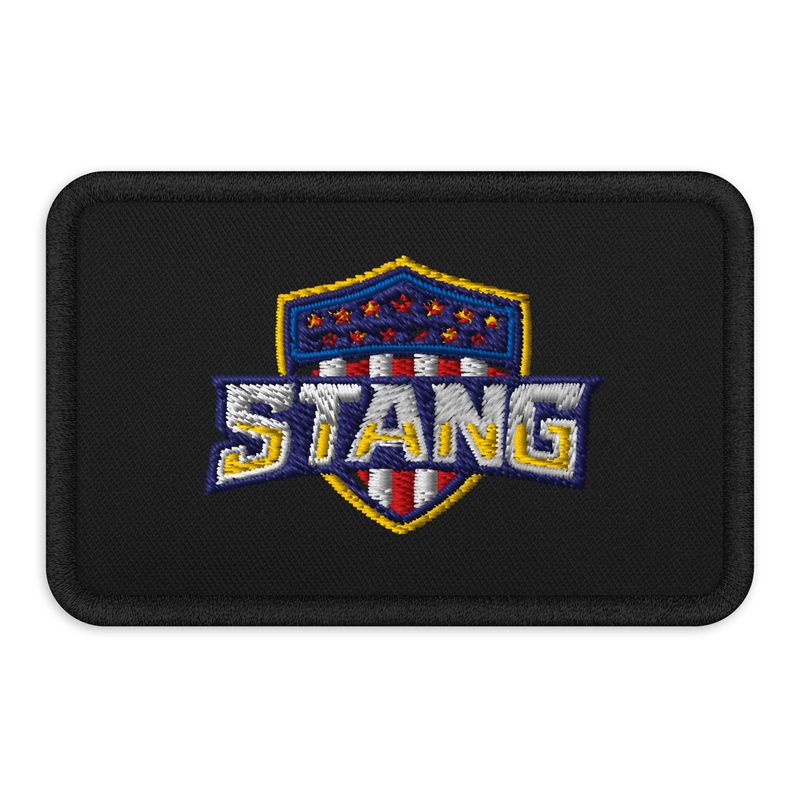 EMBROIDERED STANG PATCH