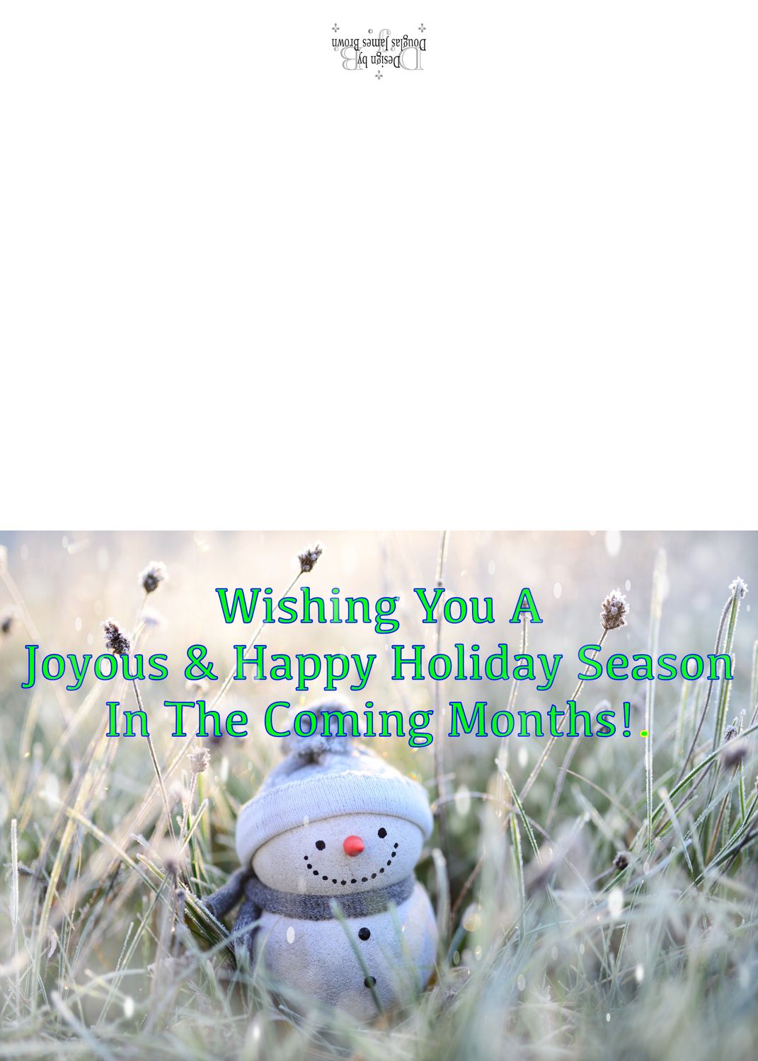 Season Greetings to Family &amp; Loved Ones