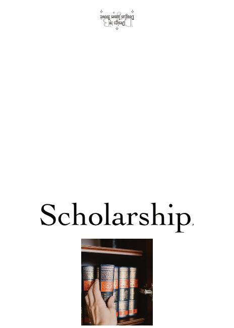 Scholarship Honours