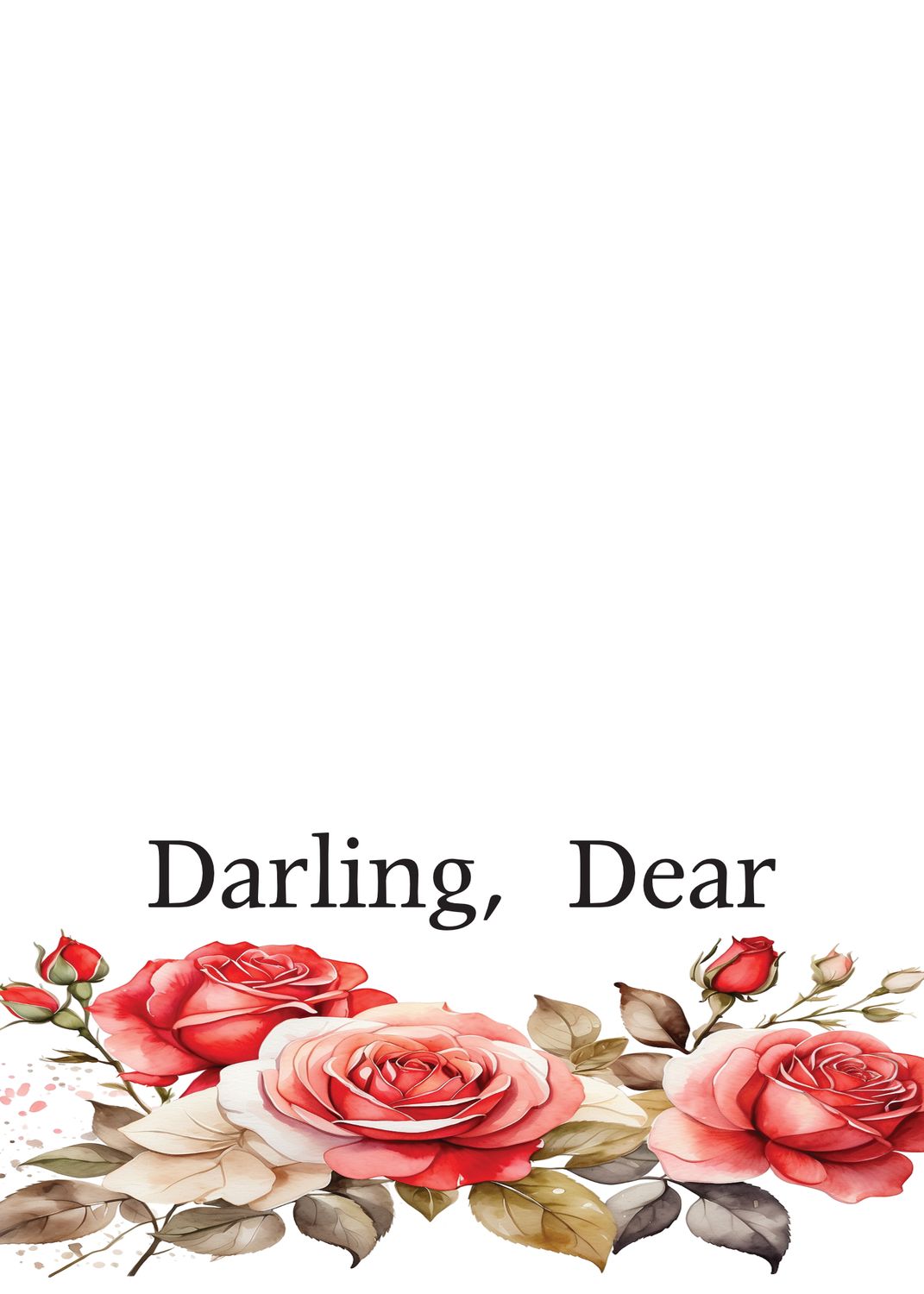 Darling, Dear - Simply, I love you 110%