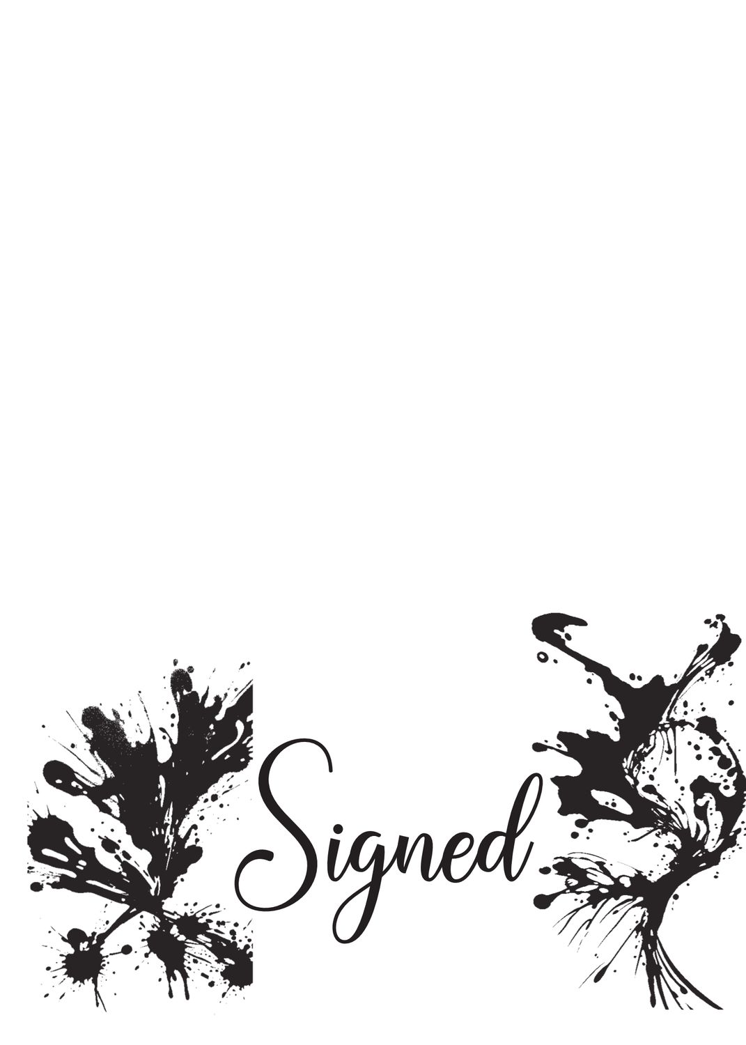 Signed - And Sealed!