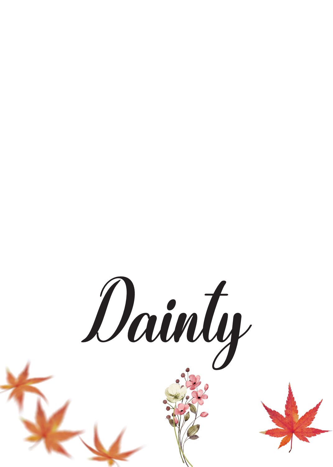 Dainty - Unlikely