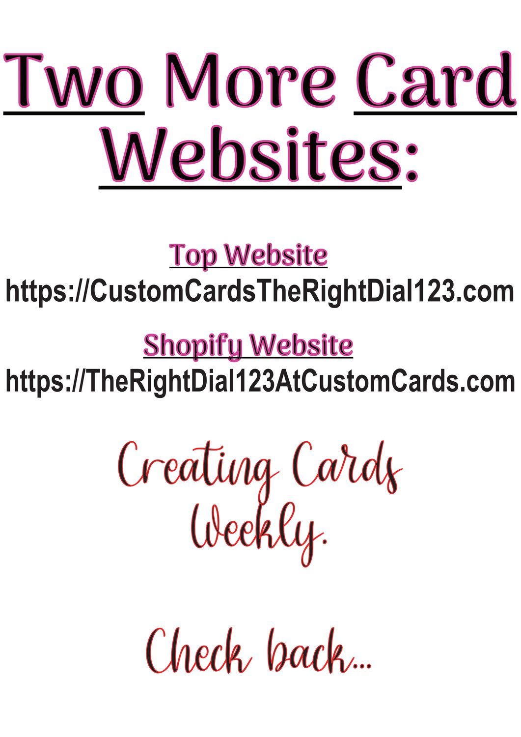 A Two More Websites With Similar Cards But More Cards