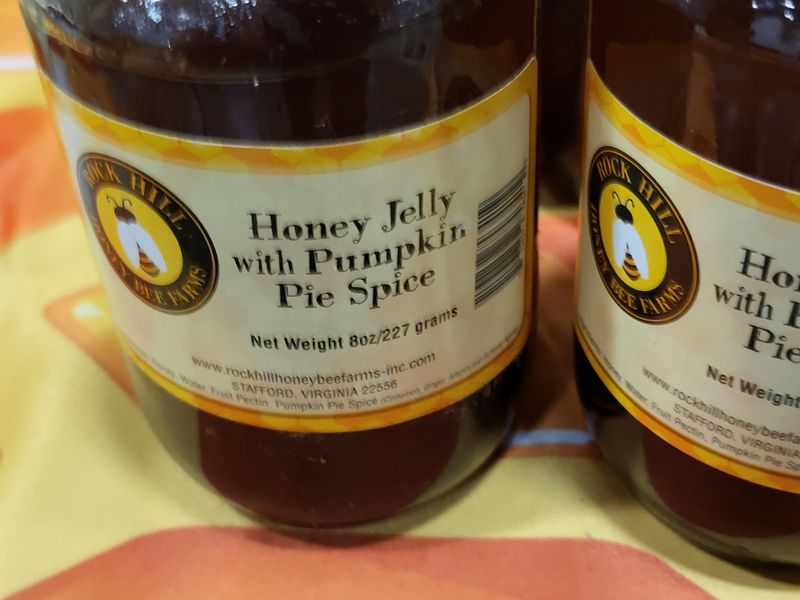 Honey Jelly w/ Pumpkin Pie Spice