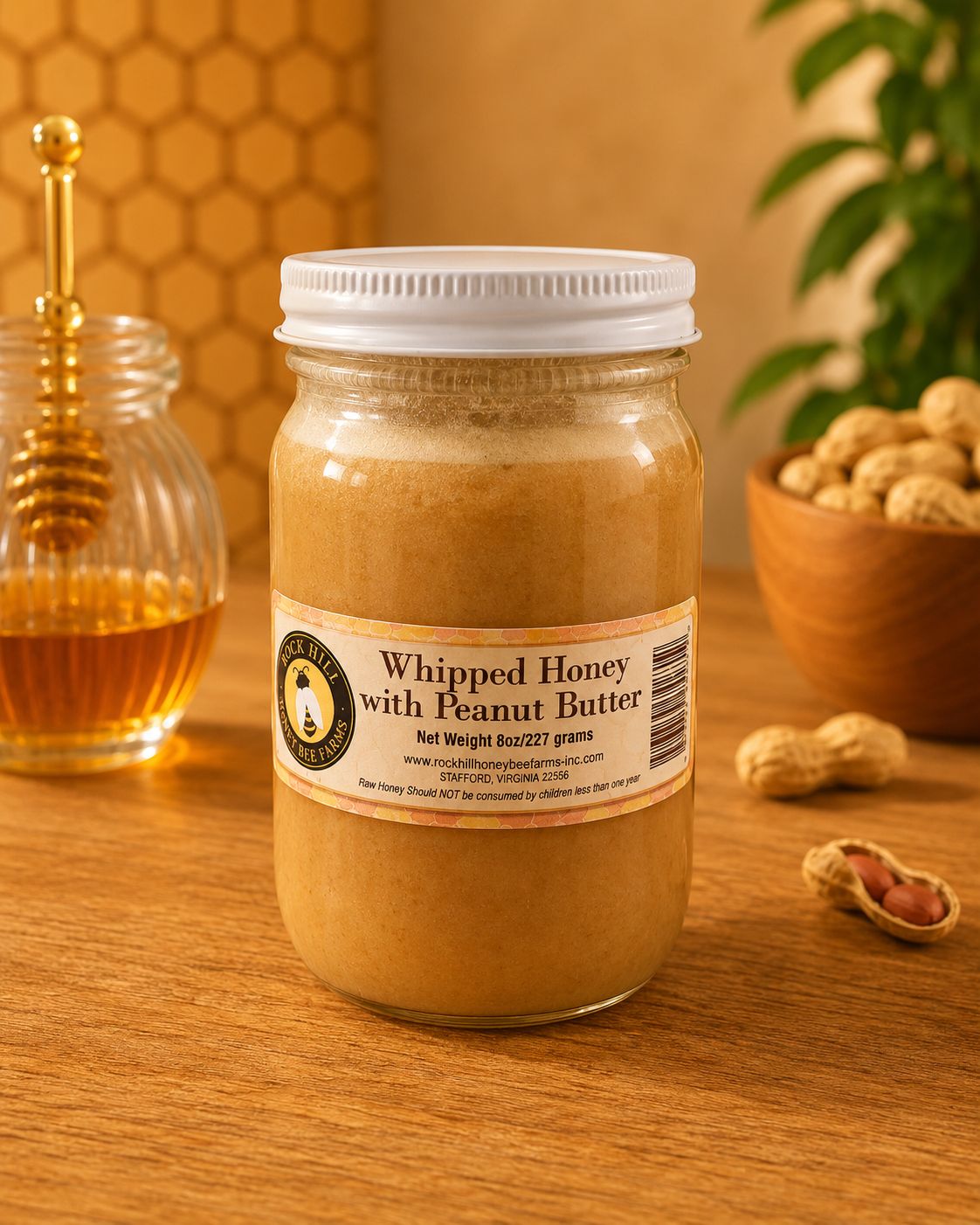 Whipped Honey with Peanut Butter Whipped Honey with Peanut Butter
