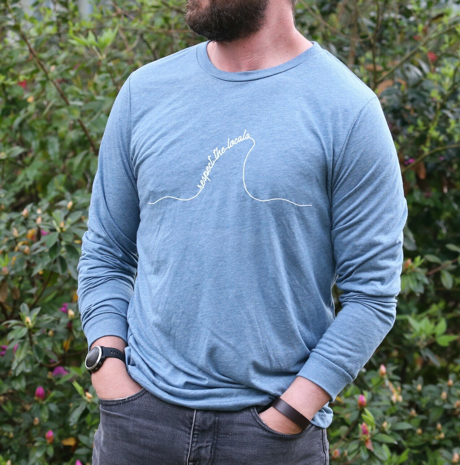 Respect the Locals long sleeved-Unisex