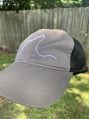 Respect the Locals hat- Gray and Black