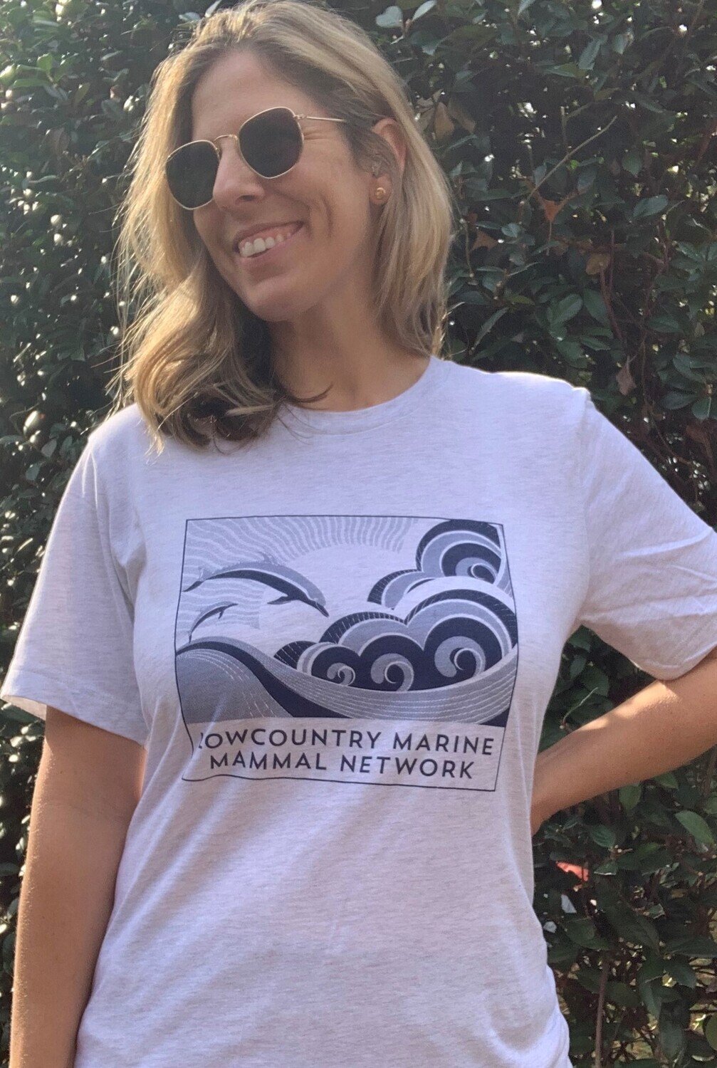 Dolphin Wave-unisex white