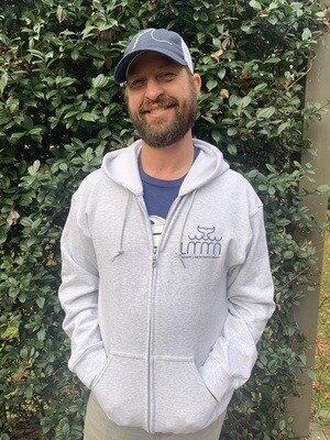 LMMN zippered hoodie-unisex