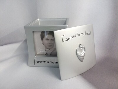 "Forever in my heart" Memorial Photo Box - M-FIMH