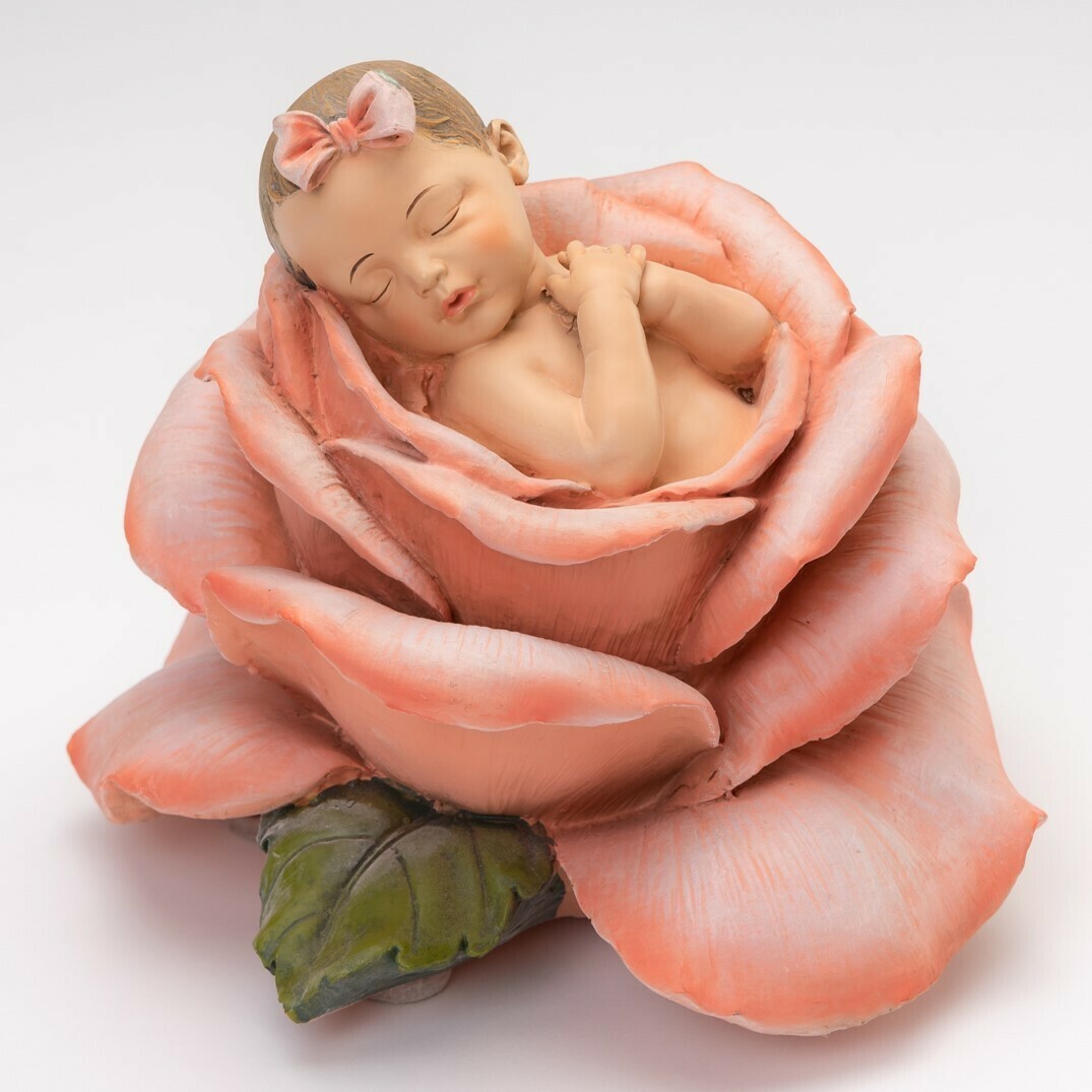 Baby Girl in Bloom Urn (does NOT include cherry wood urn) U-BLM