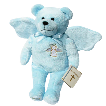 Guardian Angel Plush Bear - Pink or Blue