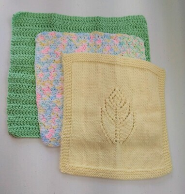 Crochet or Flannel Blanket - Free with purchase of Casket
