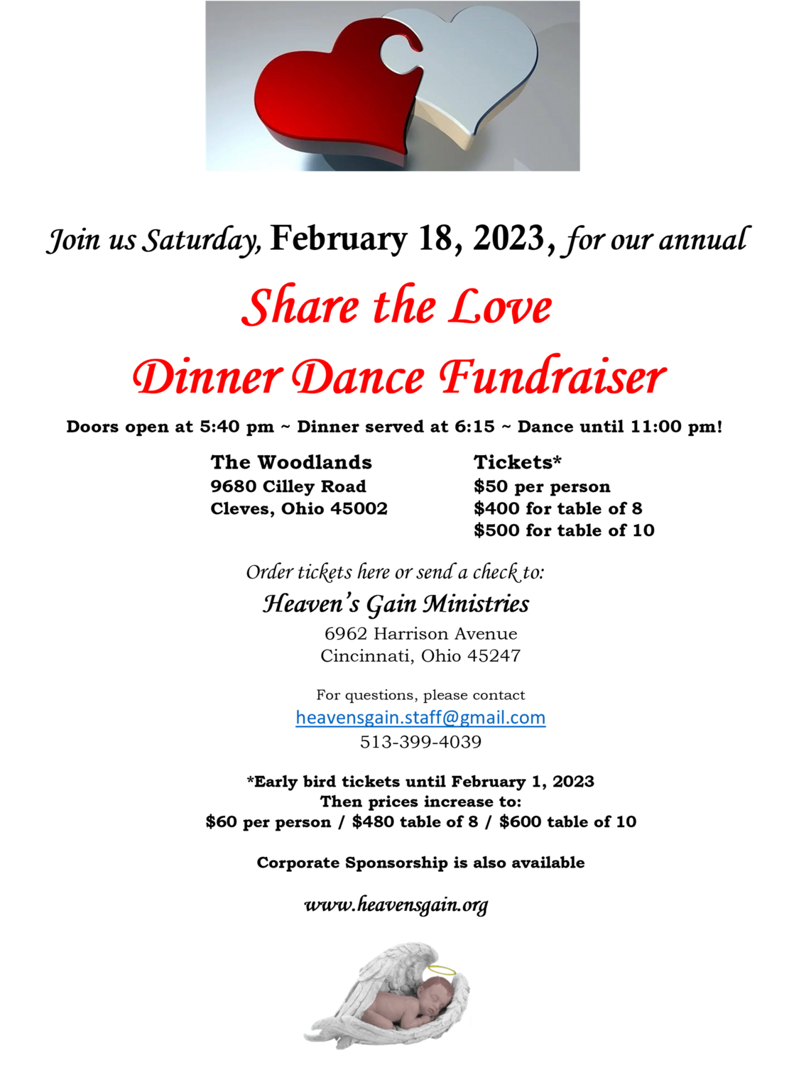 Share the Love Valentine Dinner Dance 2023