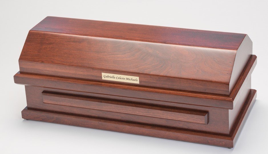 Cherry Baby Casket (20 inch interior)     C-20-CH