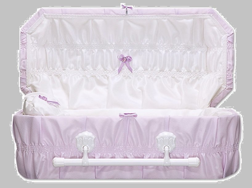 Cloth Covered Baby Casket (21 24 Inch Interior) C2124Cloth