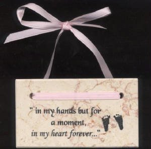 In My Heart Forever Plaque (footprint) M-IMH-Foot