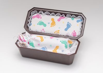 Baby Burial 2nd Trimester Casket (9 inch interior)     C-9-2B