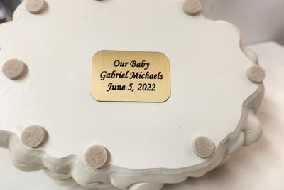 Baby Boy in Cloud Statue (Light skin tone) M-CLD-Light