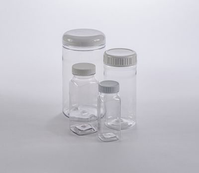 1 Saline Vessel with Cover